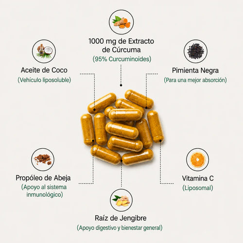 Pure Turmeric Curcumin Mayor Movilidad y Bienestar
